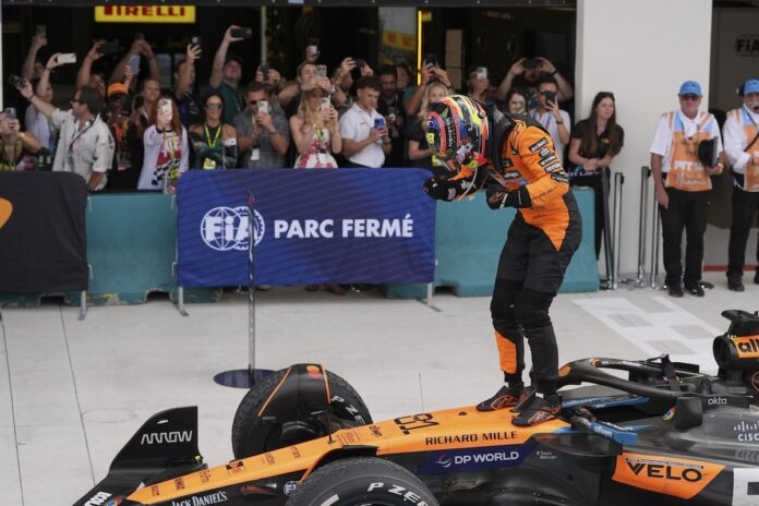 APTOPIX F1 Miami GP Auto Racing