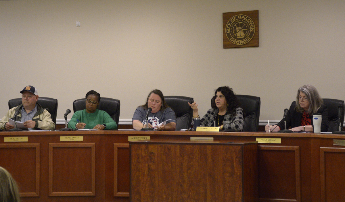 Baldwin approves emergency water repair expense, announces budget schedule