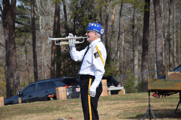 Taps played by bugler-1