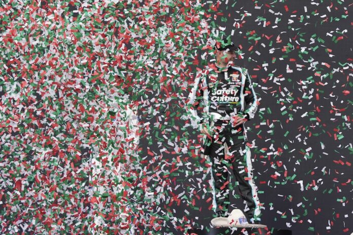 APTOPIX Mexico NASCAR Auto Racing