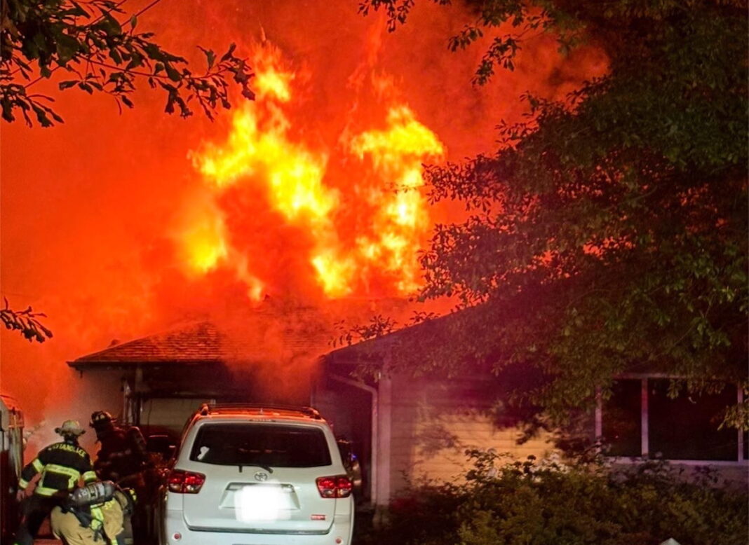 Shady Ln. Fire 1 - CCFD