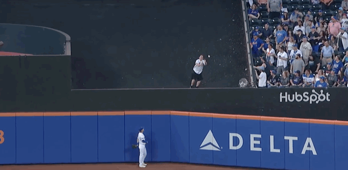 fan fields Drake Baldwin solo homer