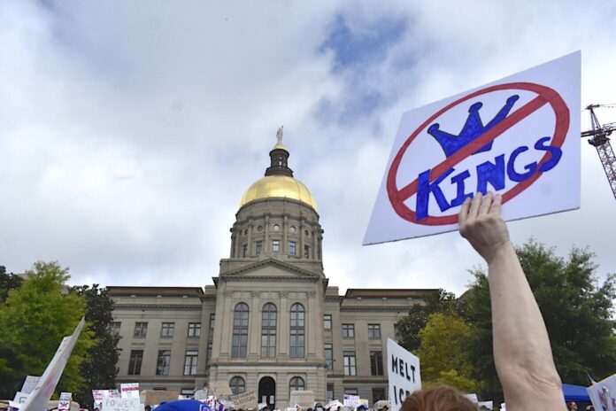 No Kings protest in Atlanta