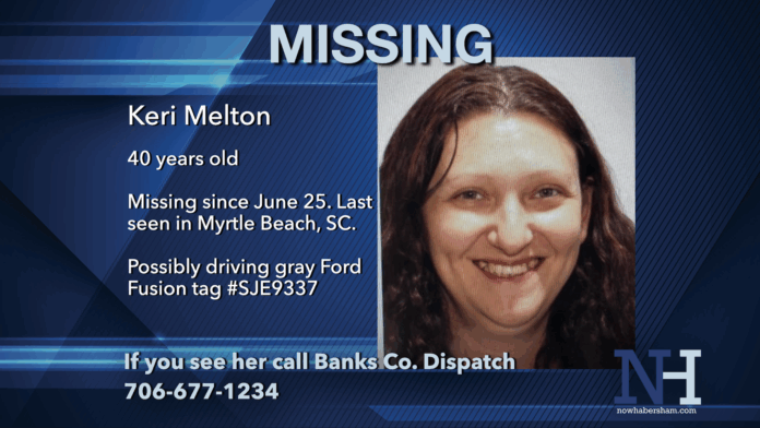 missing Keri Melton