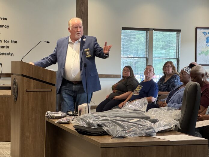 Georgia FOP member Michael Palmer