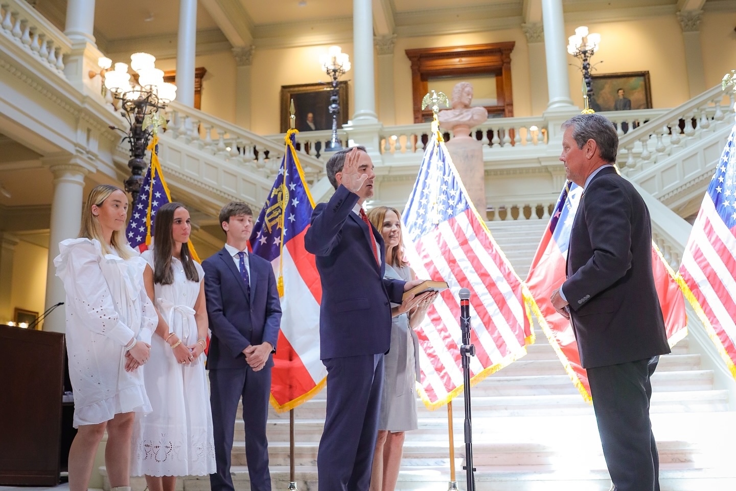 Benjamin A. Land sworn in to Georgia's Supreme Court - Now Georgia