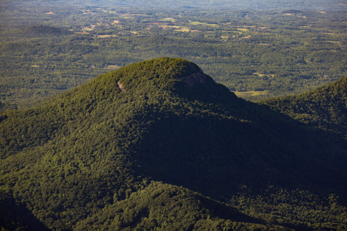 Yonah Mountain in White County, Georgia