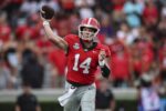 No. 4 Georgia will pit Stockton against No. 23 Georgia Tech’s King in showdown of tough quarterbacks