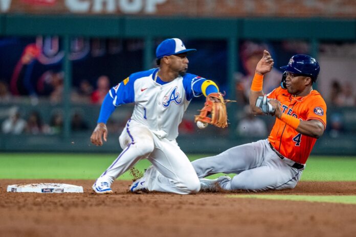 Astros Braves Baseball