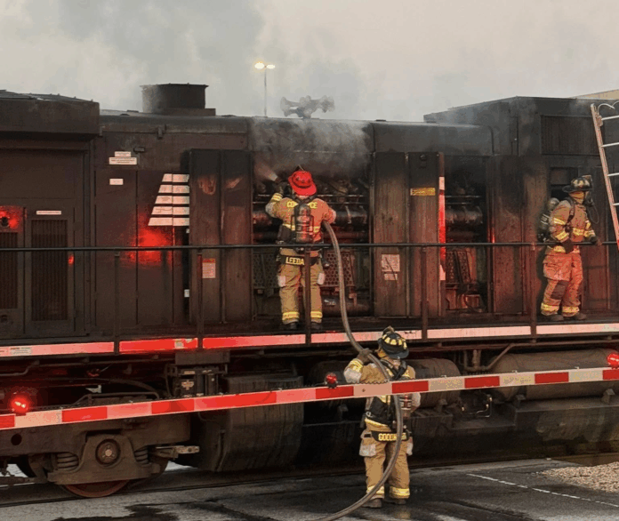 Commerce train fire4