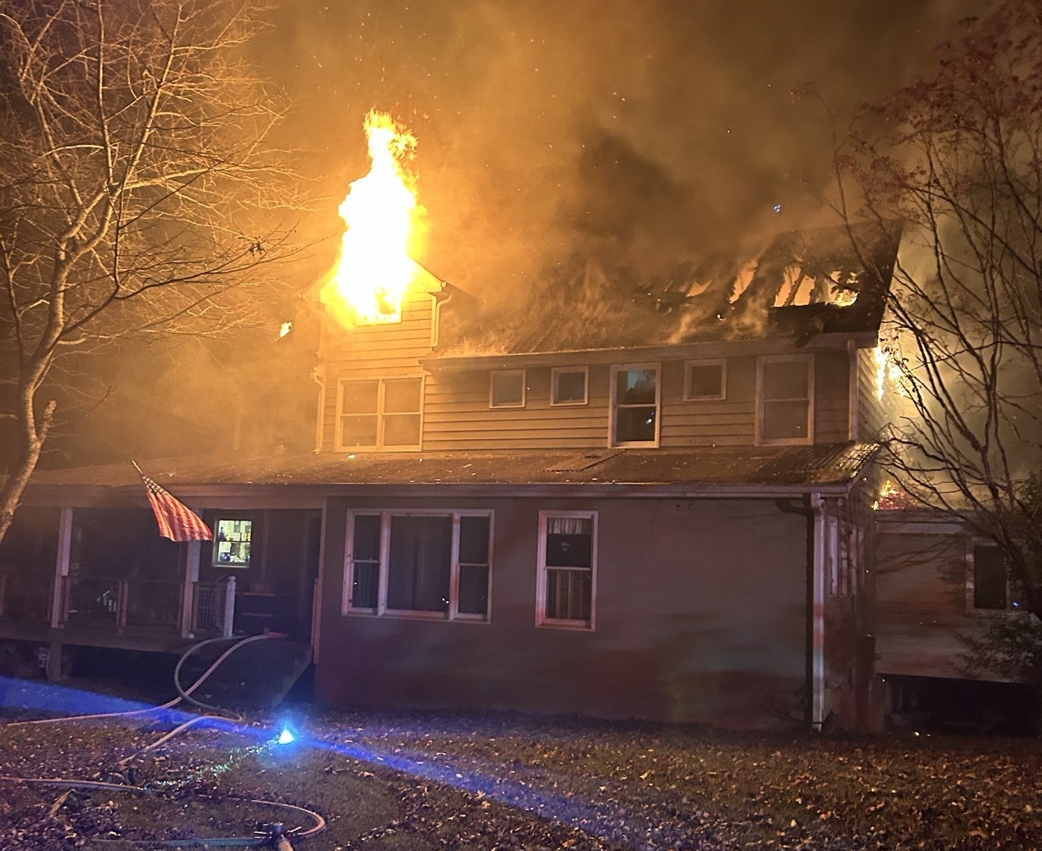 Flowery Branch home destroyed in fire, reignites hours later - Now Georgia