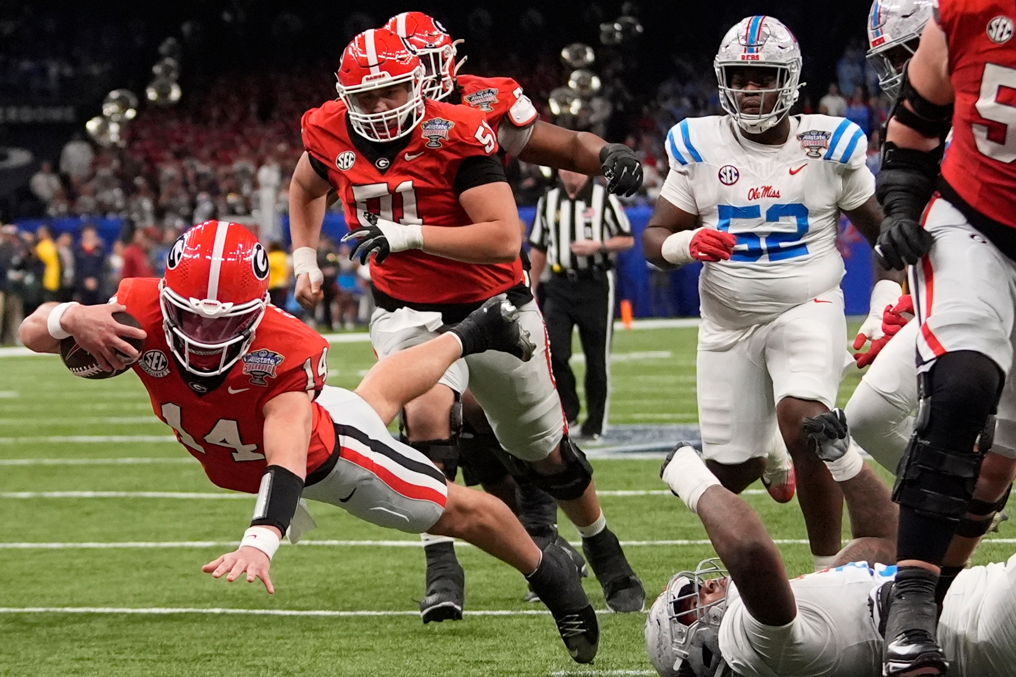 Georgia defies the NIL exodus, bringing back the SEC’s most starting ...
