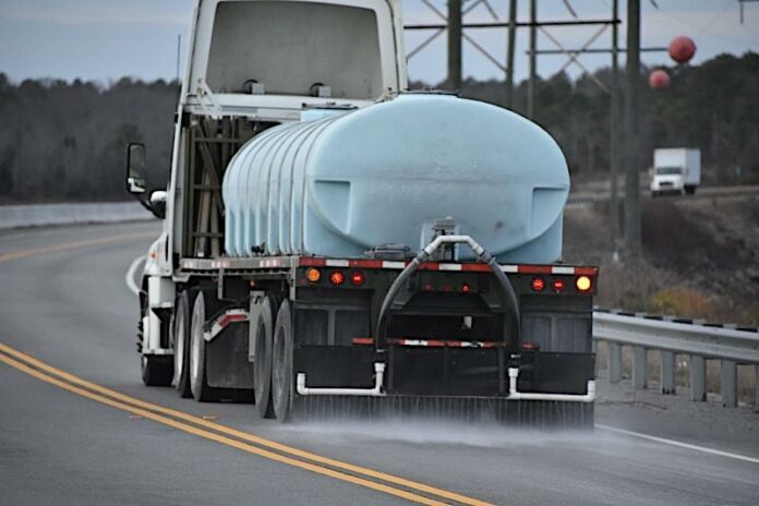 GDOT brine truck
