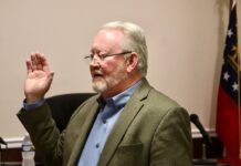 Baldwin swears in new mayor, council members as work session previews policy changes