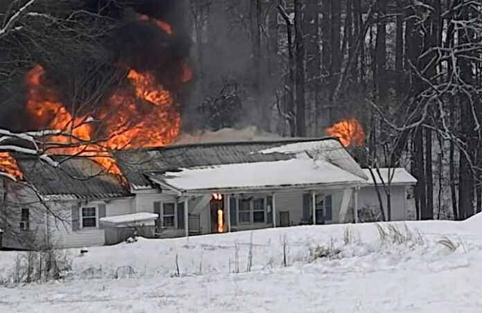 Mt. Airy house fire Jan. 31