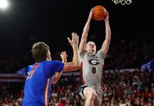 No. 14 Florida romps to another big win, beating Georgia 86-66
