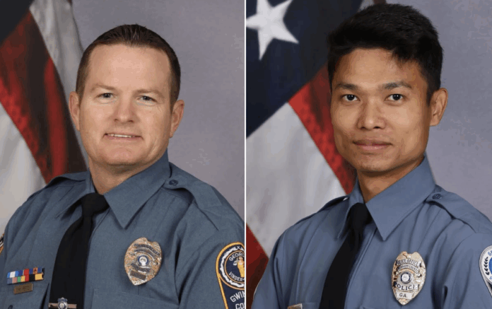 Gwinnett County police officers involved in hotel shootout