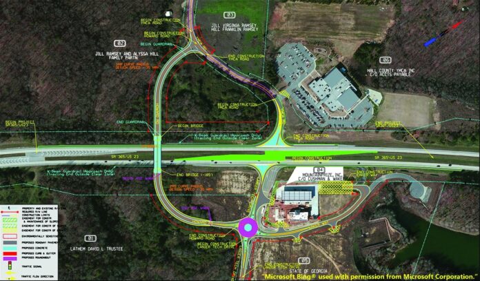 Hall County Interchage Project