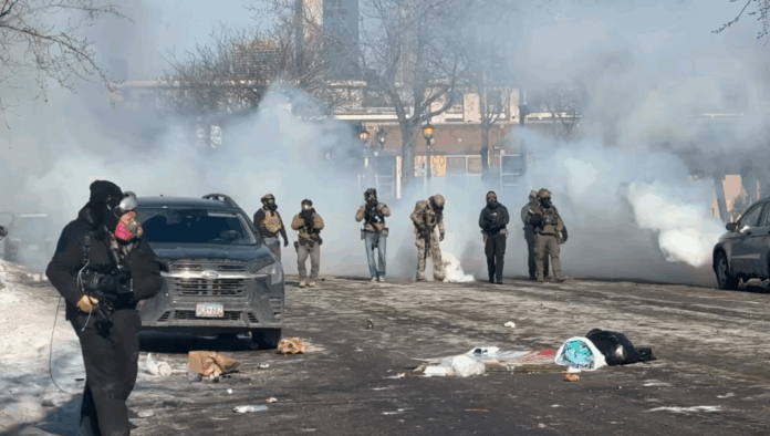 Minneapolis Pretti shooting scene