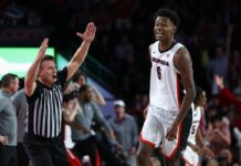 Georgia likely locks up another NCAA trip behind big game from Kanon Catchings