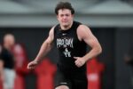 Georgia’s Oscar Delp impresses at pro day after missing NFL combine drills with foot injury