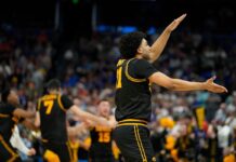 Iowa continues improbable March run, beating Nebraska to reach Elite Eight