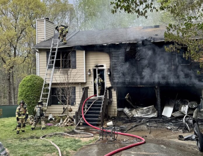 Flowery Branch house fire