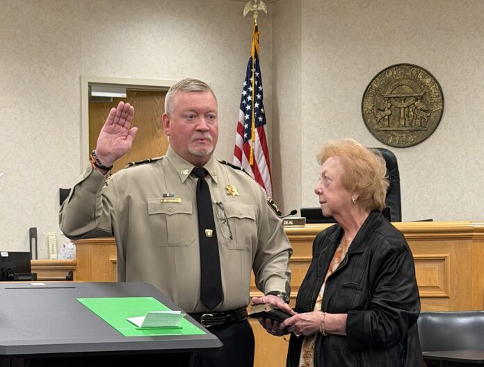 Hall County interim sheriff sworn in after Couch suspension - Now Georgia