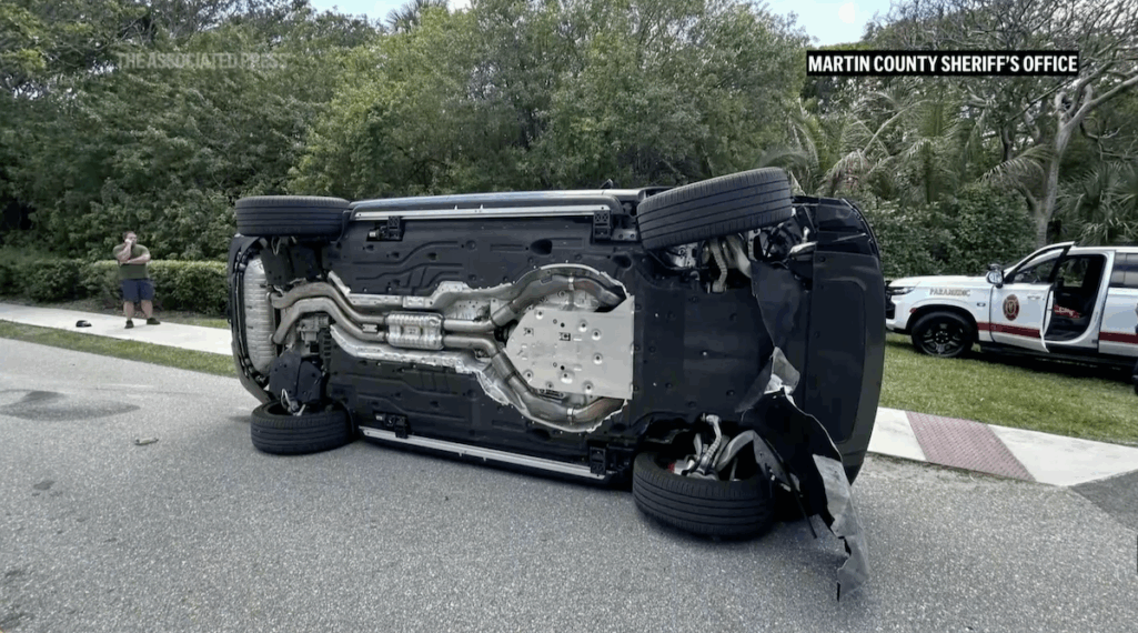 Tiger Woods arrested on suspicion of DUI after rollover crash, sheriff says
