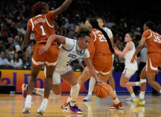 UCLA withstands Texas’ late charge, reaches 1st NCAA championship game