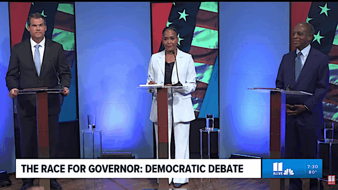 Democratic gubernatorial debate