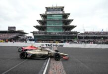 Rosenqvist takes the checkered flag at Indianapolis 500