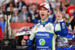 Daniel Suarez wins rain-shortened Coca-Cola 600