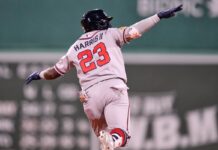 Michael Harris II homers, has 4 hits to help Braves outlast Red Sox 7-6