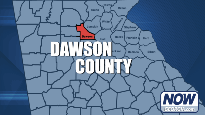 Dawson County map