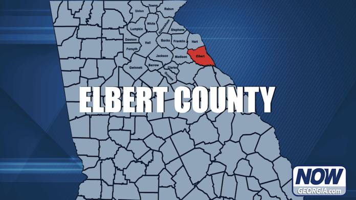 Elbert County map