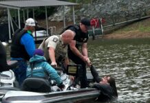 Suspect jumps into Lake Hartwell after stolen vehicle pursuit