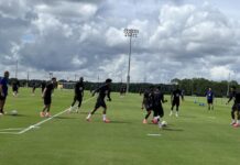 U.S. men’s soccer team arrives at new facility in Georgia for World Cup training