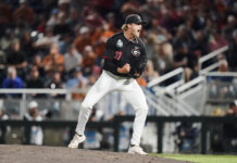 Volchko’s 15-strikeout complete game, Volantis’ struggle lead to Georgia’s 7-1 CWS win over Texas