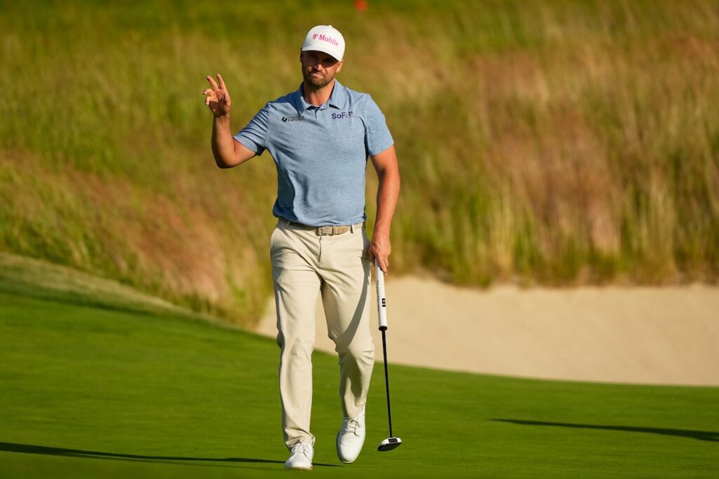 Wyndham Clark has lowest opening round at Shinnecock Hills to lead US Open