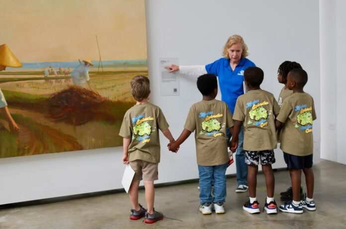 Boys and Girls at Bo Bartlett Center