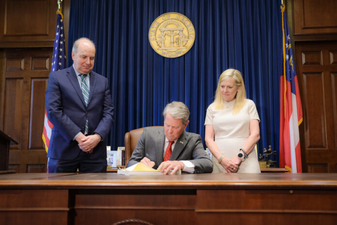 Gov. Brian Kemp signs FY27 budget