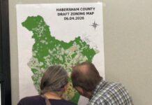 Habersham residents inquire about proposed zoning changes at open house