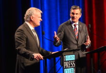 Georgia GOP hopefuls running for the U.S. Senate spar over immigration, ethics investigation