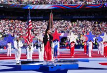 World Cup fans celebrate America’s 250th birthday in Philadelphia and Houston