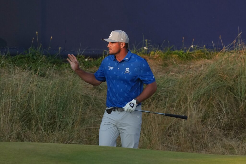 British Open comes to life as DeChambeau penalized two shots