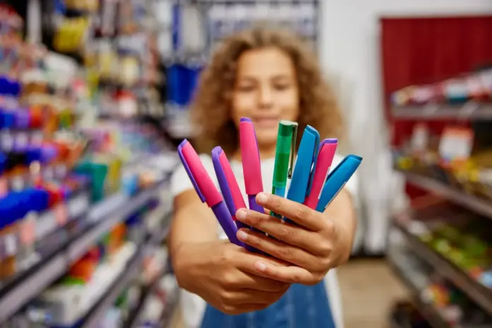 Back to school pens
