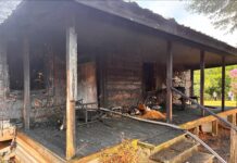 3 displaced by Hall County house fire