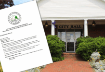 Broken sewer line spills wastewater into Mossy Creek