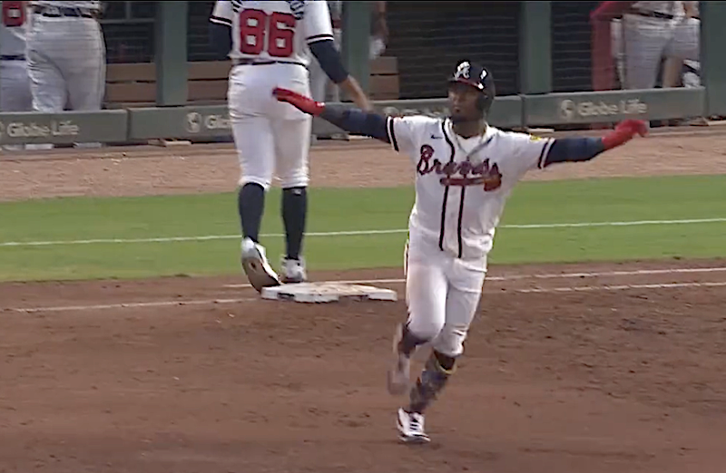 Harris and Albies homer in Braves' 3-2 win over Padres - Now Georgia